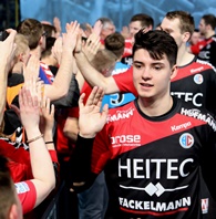 (Jocki_Foto, Erlangen): HC Erlangen - ein großes Talent ist der erst 20-jährige Benedikt Kellner (Jocki_Foto, Erlangen): HC Erlangen - ein großes Talent ist der erst 20-jährige Benedikt Kellner
