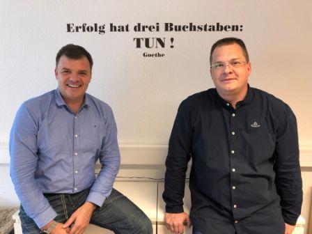 Bringen Schwung in den LEH: Die HeimTierLand 24-Geschäftsführer Andreas (links) und Stefan Theisen. Bringen Schwung in den LEH: Die HeimTierLand 24-Geschäftsführer Andreas (links) und Stefan Theisen.