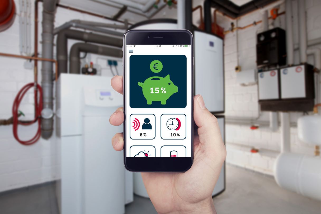 Mit einer digitalen Heizungssteuerung lässt sich der Energieverbrauch um bis zu 15 % reduzieren. Mit einer digitalen Heizungssteuerung lässt sich der Energieverbrauch um bis zu 15 % reduzieren.