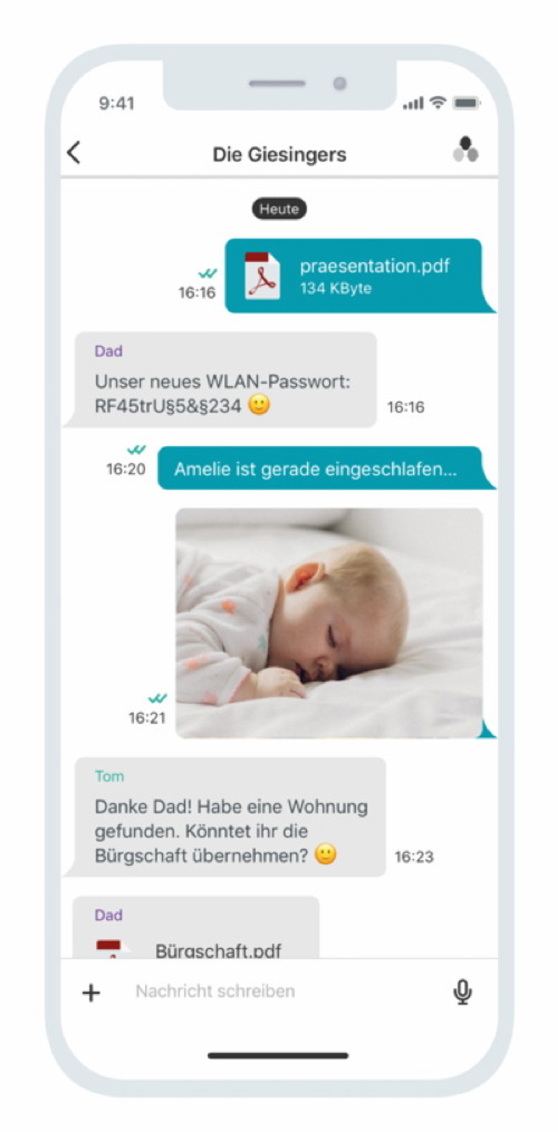 ginlo von Brabbler ist ein Messenger „made and hosted in Germany“. (Quelle: Brabbler)