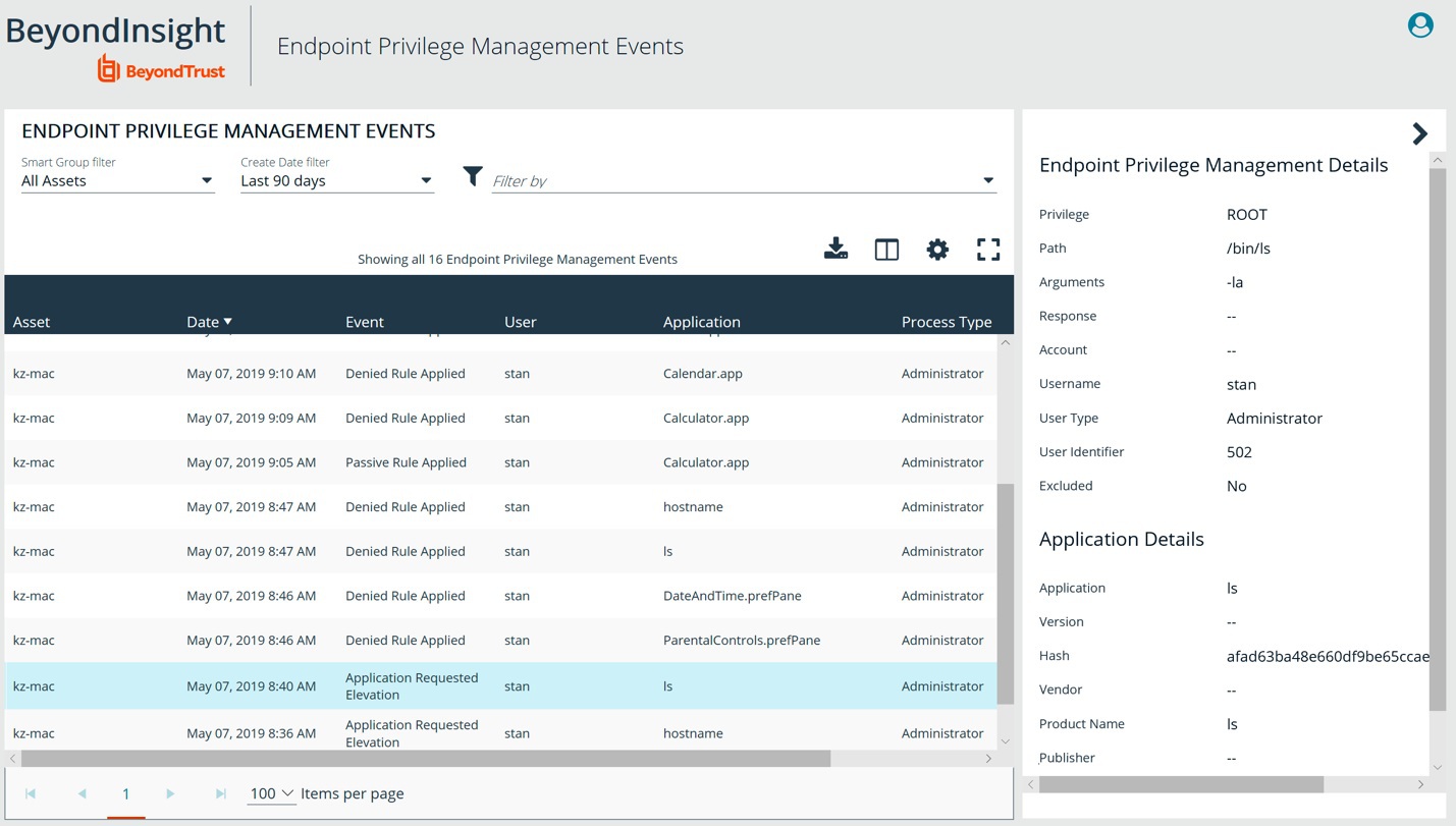 BeyondInsight?Integration in Privilege Management for Windows/Mac (Bildquelle: BeyondTrust) BeyondInsight?Integration in Privilege Management for Windows/Mac (Bildquelle: BeyondTrust)