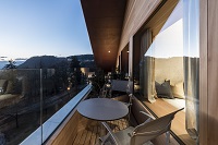 Balkon bei Nacht (c) Hannes Niederkofler (Paula Wiesinger Apartments & Suites)