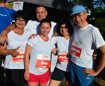 (v.li.): Heike Bürkle, Carsten Wawra, Sina Blattner, Perizat Daglioglu, Andreas Zimber. Foto Motzko (v.li.): Heike Bürkle, Carsten Wawra, Sina Blattner, Perizat Daglioglu, Andreas Zimber. Foto Motzko