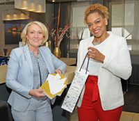 (v.l.): Ursula Pätzold Coco und  Candice Budzinsky. Bild: Claudia Wingens