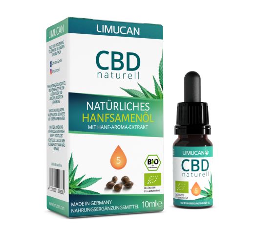 Limucan-CBD Naturell 5 Bio (Bildquelle: Limucan) Limucan-CBD Naturell 5 Bio (Bildquelle: Limucan)