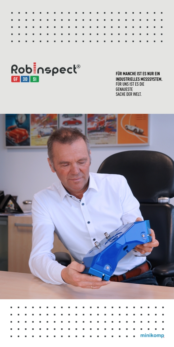 Peter Bogner und sein Messkopf für die Industrielle Messtechnik 5.0 Peter Bogner und sein Messkopf für die Industrielle Messtechnik 5.0