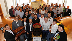 n der Herforder Brauerei wurden 29 Brauer und Mälzer losgesprochen. © hob n der Herforder Brauerei wurden 29 Brauer und Mälzer losgesprochen. © hob