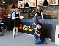 Michael Witzl und sein Team vom Spare Rib Express in Nürnberg Michael Witzl und sein Team vom Spare Rib Express in Nürnberg