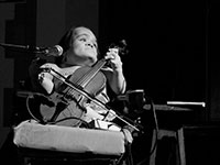 Gaelynn Lea (USA) das erste Mal live in Berlin Gaelynn Lea (USA) das erste Mal live in Berlin