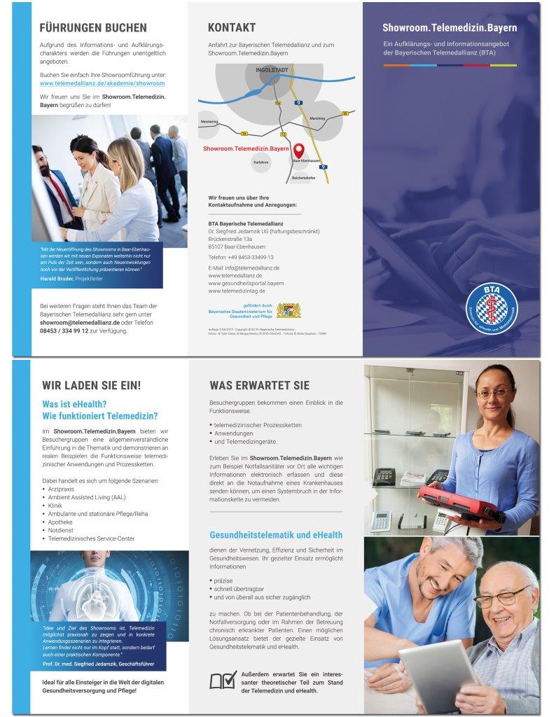 Showroom. Telemedizin. Bayern Flyer