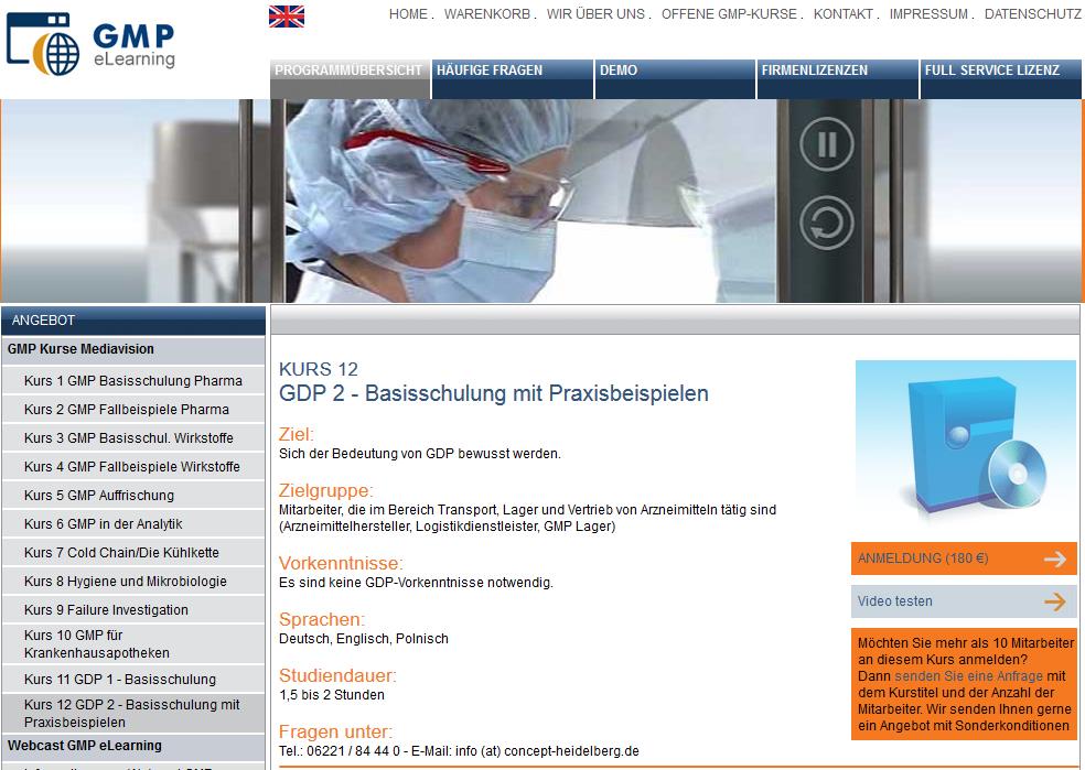 Die neue GDP2-Basisschulung mit Praxisbeispielen Die neue GDP2-Basisschulung mit Praxisbeispielen