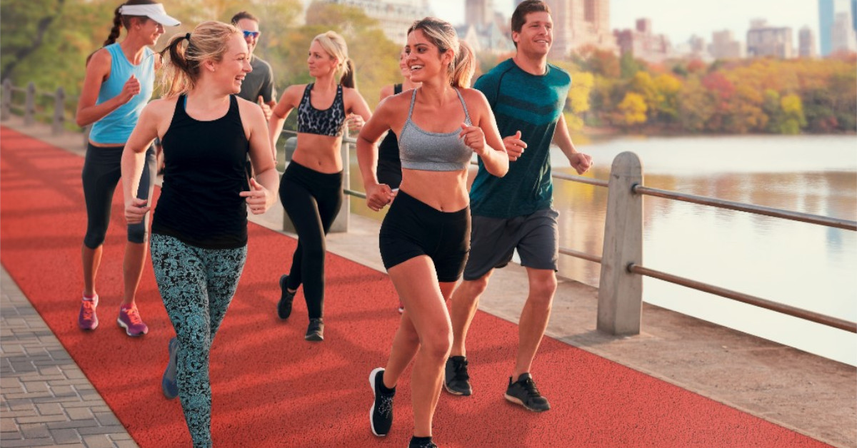 Polycomp Jogging Track Polycomp Jogging Track