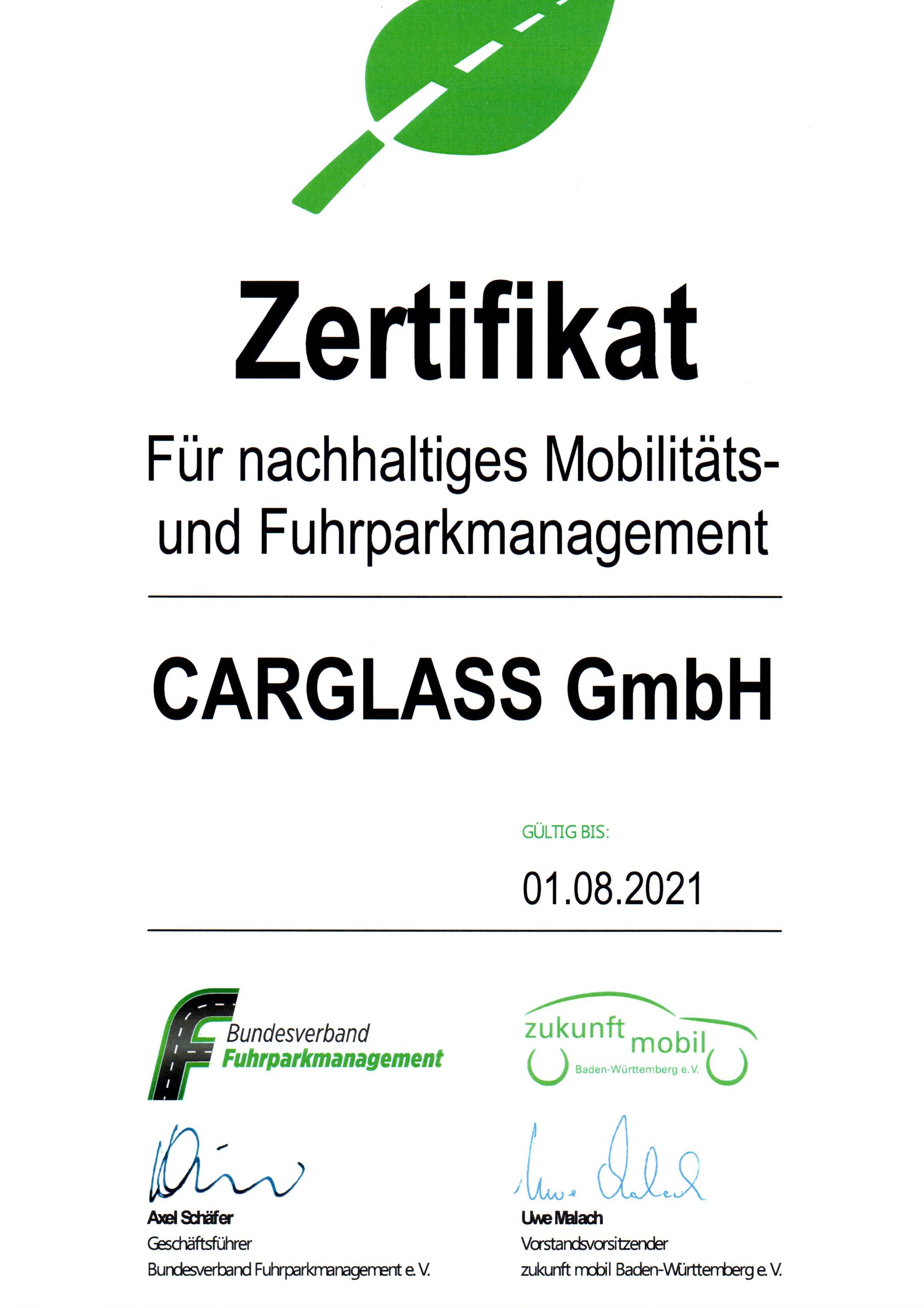 Das BVF-Umweltaudit?Nachhaltiges Mobilitäts- und Fuhrparkmanagement?
