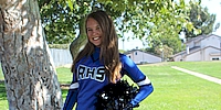 Schüleraustausch USA mit Stipendium Antonia als Cheerleader (Foto: Stiftung Völkerverständigung Schüleraustausch USA mit Stipendium Antonia als Cheerleader (Foto: Stiftung Völkerverständigung