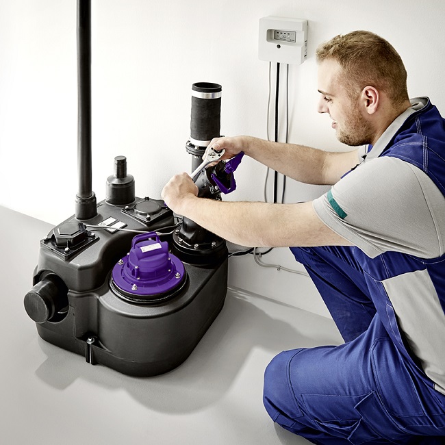 comfort by sanibel: leistungsstarke Tauchmotorpumpen und hochwertige Kleinhebeanlagen