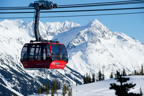 Peak to Peak Seilbahn Whistler Peak to Peak Seilbahn Whistler