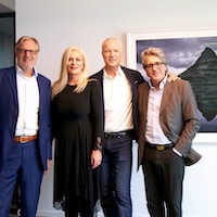 V.l.n.r.: Matthias Gipp, Anke Degenhard, Tom Jacobi und Michael van Droffelaar V.l.n.r.: Matthias Gipp, Anke Degenhard, Tom Jacobi und Michael van Droffelaar