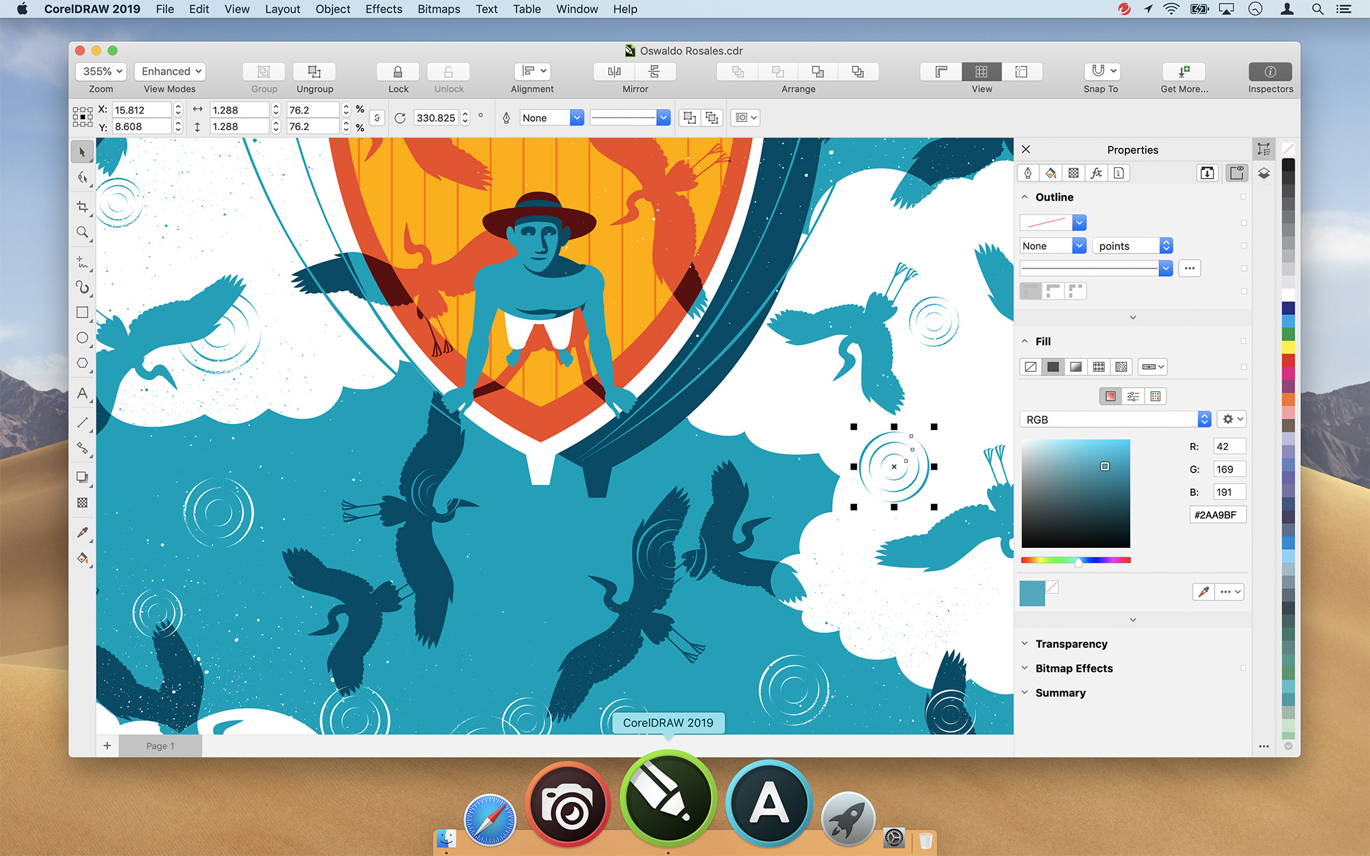 Die CorelDRAW Graphics Suite 2019 für Mac hat Corel speziell für MacOS entwickelt. Die CorelDRAW Graphics Suite 2019 für Mac hat Corel speziell für MacOS entwickelt.