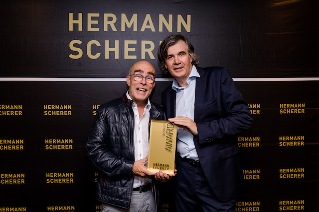 Bob Beredsam und Hermann Scherer feiern den Weltrekord