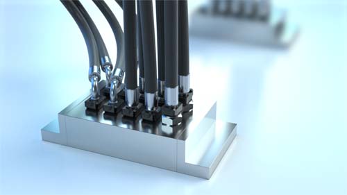 VOSS Plug erhältlich als integrierte Steckvariante und als Steckvariante mit Adapterstutzen VOSS Plug erhältlich als integrierte Steckvariante und als Steckvariante mit Adapterstutzen
