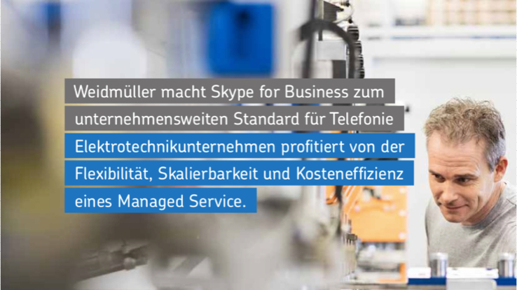 Umfangreiches Change Management sorgt für reibungslose Einführung von Skype for Business