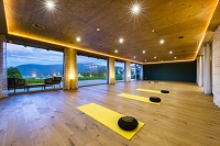 Yogaraum im Fit-Well-Chalet