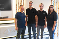 Von links nach rechts: Andreas Illig, Andreas Förthner, Clemens Kalb, Tina Otto Von links nach rechts: Andreas Illig, Andreas Förthner, Clemens Kalb, Tina Otto