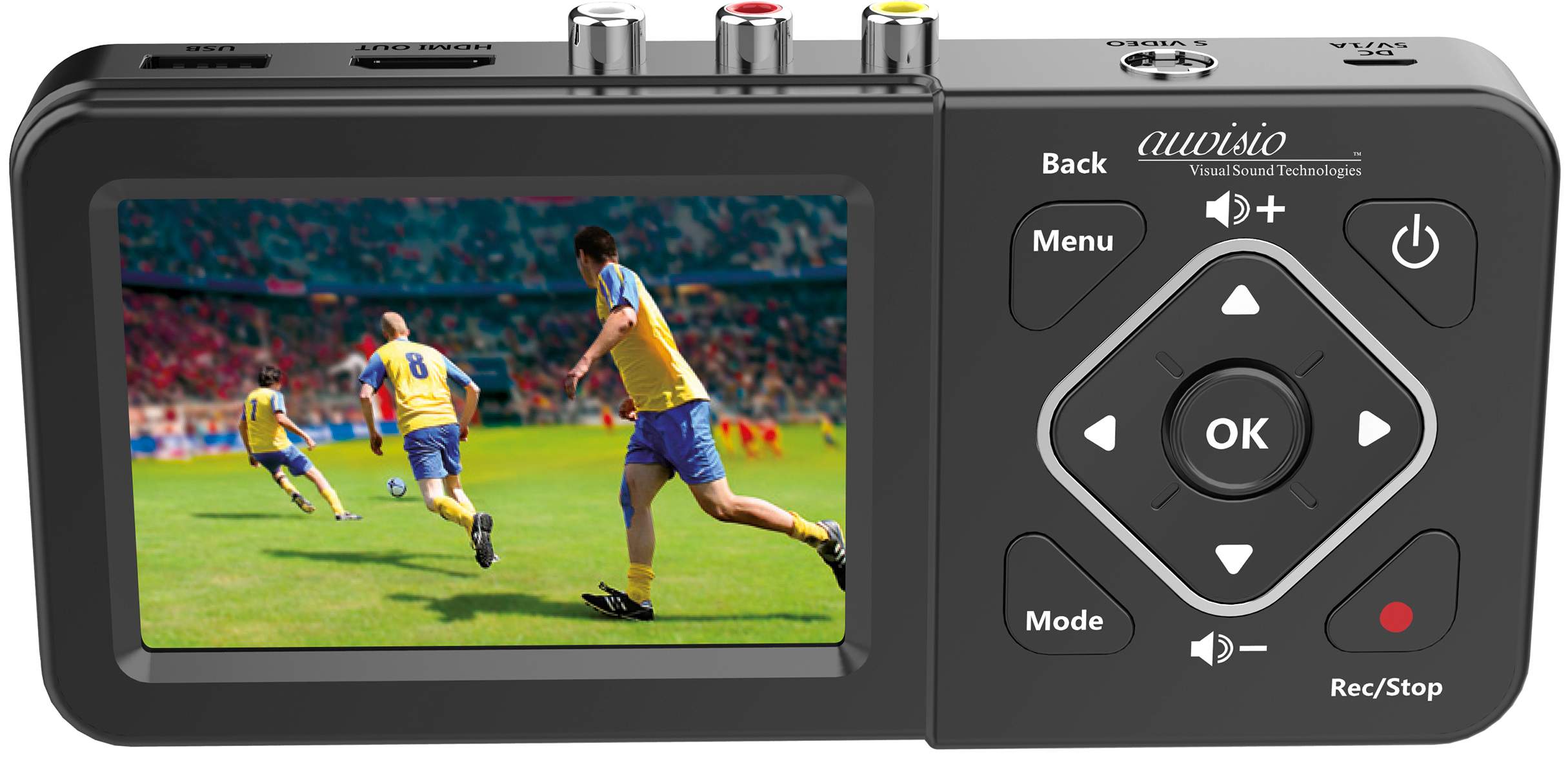 auvisio Video-Rekorder"Video Capture" mit Analog-Eingängen, Farb-Display, USB, SD, www.pea