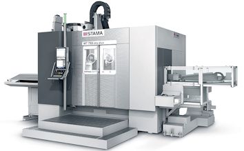 Maschinengestell Fräsdrehzentrum MT 733 one plus von STAMA aus EPUMENT® Mineralguss