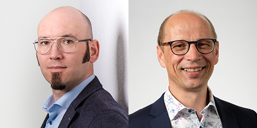 Freuen sich auf die Zusammenarbeit: Stefan Cink (Net at Work) und Dr. Berthold Manz (ExperTeach) Freuen sich auf die Zusammenarbeit: Stefan Cink (Net at Work) und Dr. Berthold Manz (ExperTeach)