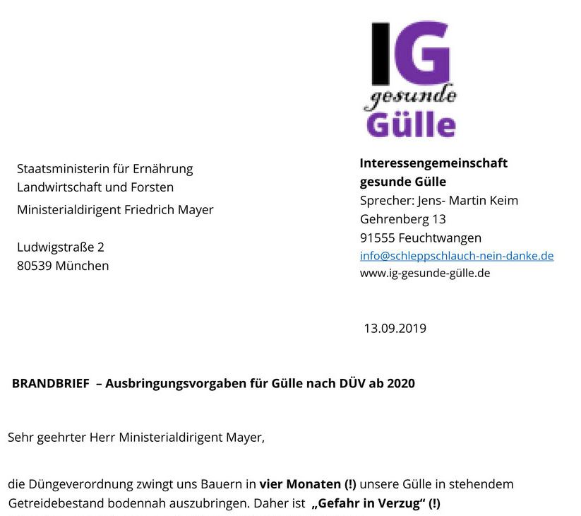Brandbrief