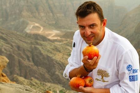 Chef Niko Koulousias © Anantara Al Jabal Al Akhdar Resort