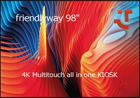 4K Multitouch 98 Zoll all in one Kiosk 4K Multitouch 98 Zoll all in one Kiosk