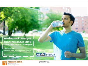 Werbemarktanalyse Mineralwasser 2019 Werbemarktanalyse Mineralwasser 2019