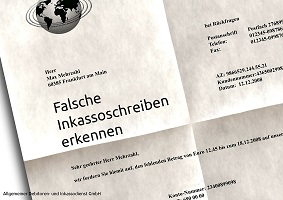 Falsche Inkassoschreiben erkennen Falsche Inkassoschreiben erkennen