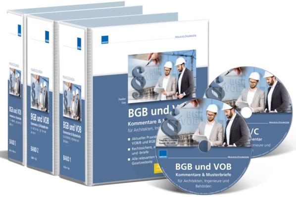 WEKA BGB und VOB für Architekten und Ingenieure