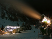 Schneesicherheit garantiert durch Schneekanonen an der Galzigbahn (c) Arlberger Bergbahnen (Ski Arlb