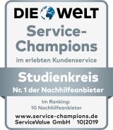 Studienkreis ist zum siebten Mal Service-Champion Studienkreis ist zum siebten Mal Service-Champion