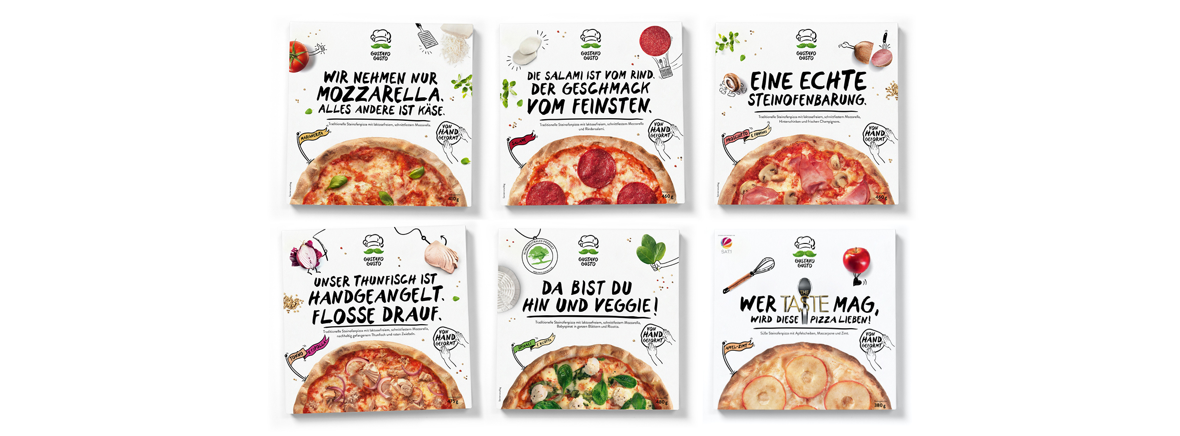 Mehrfach ausgezeichnet: Die Tiefkühlpizzen von Gustavo Gusto Mehrfach ausgezeichnet: Die Tiefkühlpizzen von Gustavo Gusto