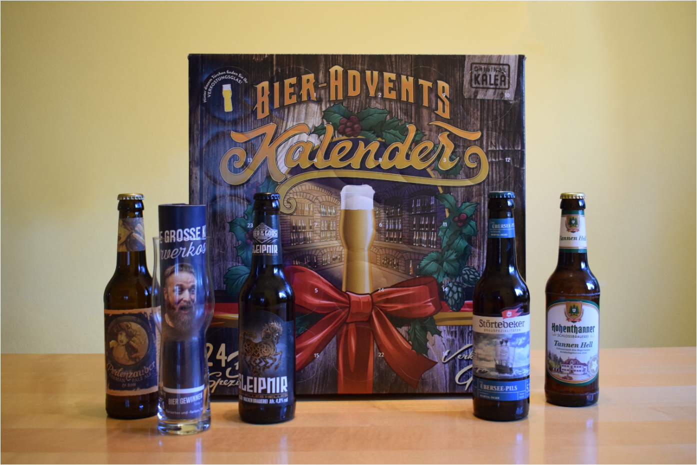 Sorgt für spritzige Genussmomente: Der Kalea Bier Adventskalender 2019 Sorgt für spritzige Genussmomente: Der Kalea Bier Adventskalender 2019