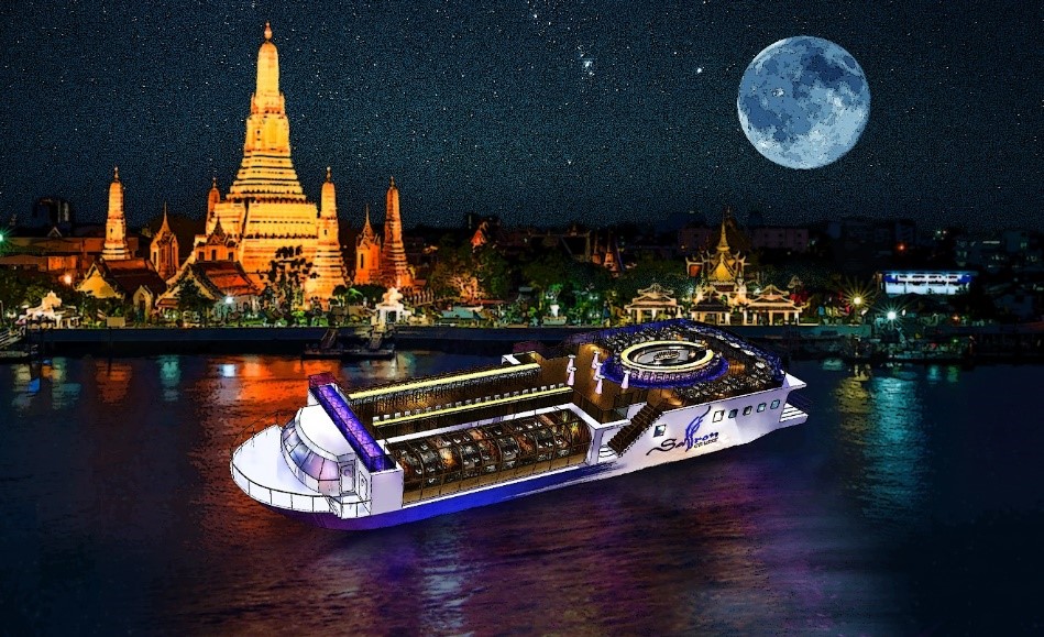 Einzigartige Stimmung - Der Saffron Cruise auf dem Chao Phraya (Bildquelle: @Banyan Tree) Einzigartige Stimmung - Der Saffron Cruise auf dem Chao Phraya (Bildquelle: @Banyan Tree)