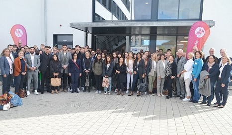 Wintersemester 2019: 125 Studienstarter in neun Bachelor- und Master-Studiengängen. Foto: Motzko Wintersemester 2019: 125 Studienstarter in neun Bachelor- und Master-Studiengängen. Foto: Motzko