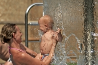 Spaß auch für die Kinder im Sommer (Heviz)