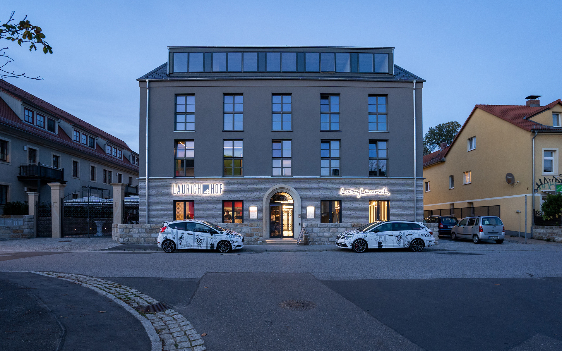 Das Designhotel Laurichhof in Pirna - Eingang