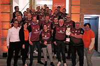 Die Mannschaft des 1. FC Nürnberg freut sich über den 1. Platz. (Bild: smic! Events & Marketing)