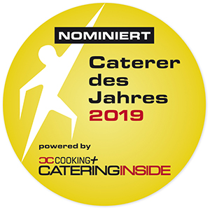 FLORIS Catering wurde von Cooking+Catering Inside zum Caterer des Jahres nominiert. FLORIS Catering wurde von Cooking+Catering Inside zum Caterer des Jahres nominiert.
