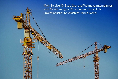 Mein Service für Bauträger wird Sie überzeugen. Mein Service für Bauträger wird Sie überzeugen.