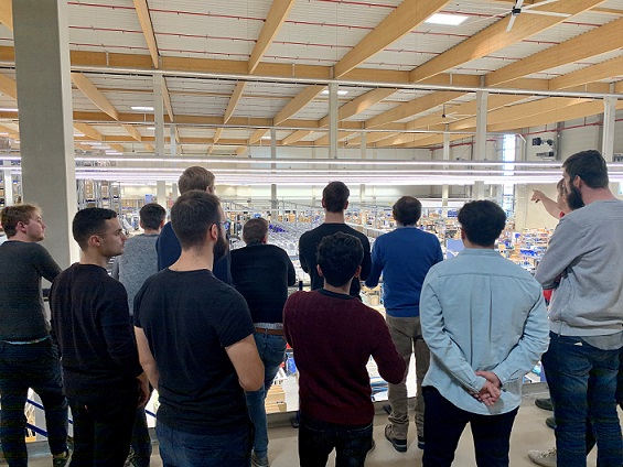 Die Universität Antwerpen zu Besuch bei BALLY WULFF