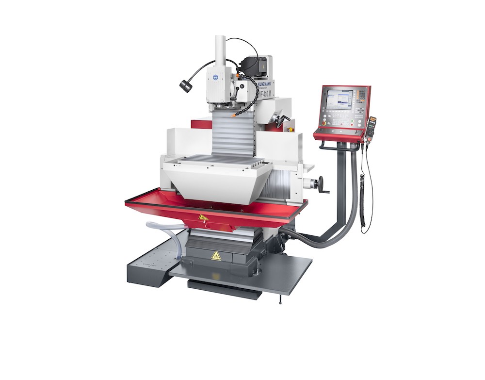 Ein neues Antriebs- und Sicherheitssystem für die KUNZMANN Fräsmaschine WF 410 M (Foto: KUNZMANN). Ein neues Antriebs- und Sicherheitssystem für die KUNZMANN Fräsmaschine WF 410 M (Foto: KUNZMANN).