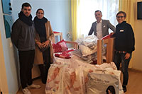 Monika Janssen (r.), mit (v.l.) Stefan Krämer, Jessica Matschke und Falk Bartels. (B. Krebs)